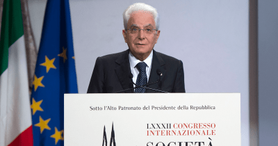 Il Presidente della Repubblica Sergio Mattarella