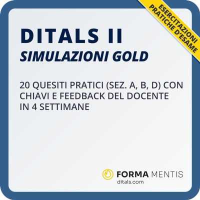 Esercitazioni DITALS II Gold