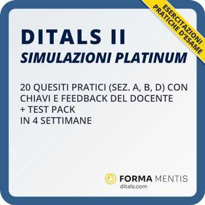 Esercitazioni DITALS II Platinum
