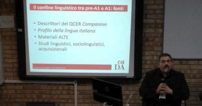 Companion Volume QCER 2018 e il livello Pre A1