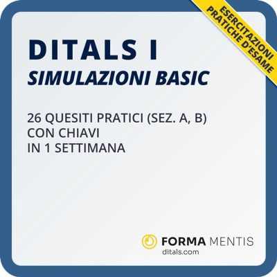 Esercitazioni DITALS I Basic