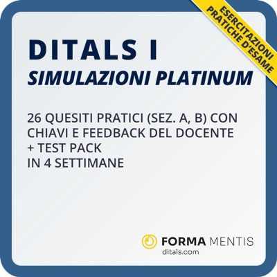 Esercitazioni DITALS I Platinum