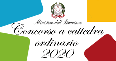 concorso a cattedra ordinario 2020