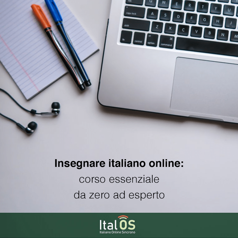Insegnare italiano L2 online