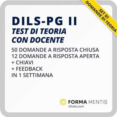Test online Dils-PG II con docente