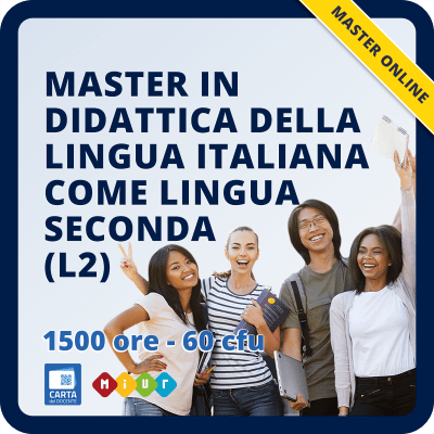 Master in didattica della lingua italiana come lingua seconda L2