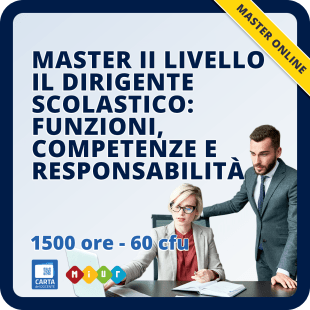 master dirigente scolastico