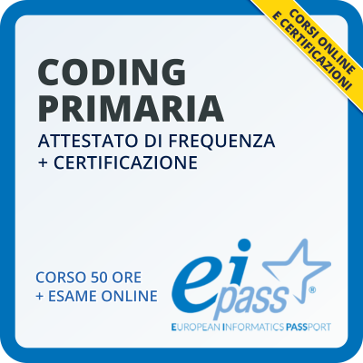 EIPASS coding primaria