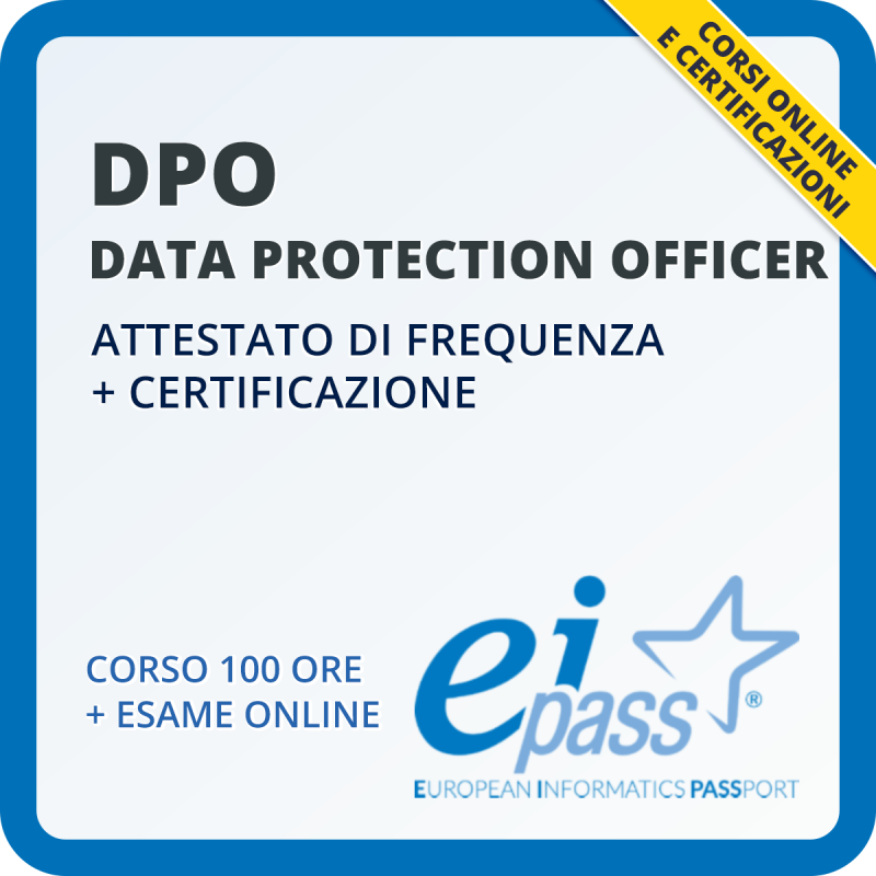 EIPASS DPO Data Protection Officer