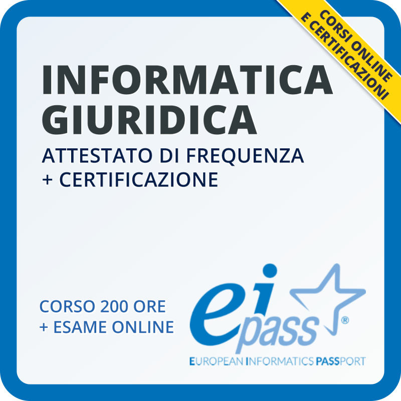 EIPASS informatica giuridica