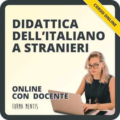 corso online di didattica dell'italiano a stranieri con docente