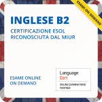 Inglese B2 online: Certificazione ESOL riconosciuta dal MIUR