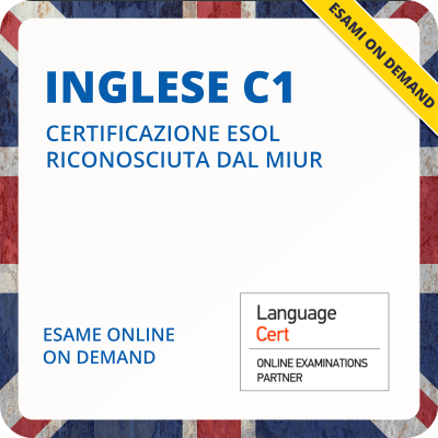 Certificazione INGLESE C1 online