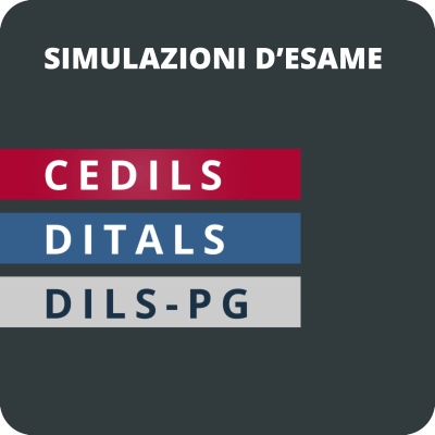 simulazioni d'esame ditals cedils e dils-pg