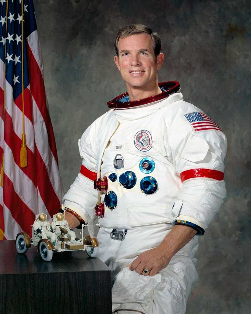 Italiano l2 sulla Luna. L'astronauta Dave Scott che esclamò "Mamma mia!"