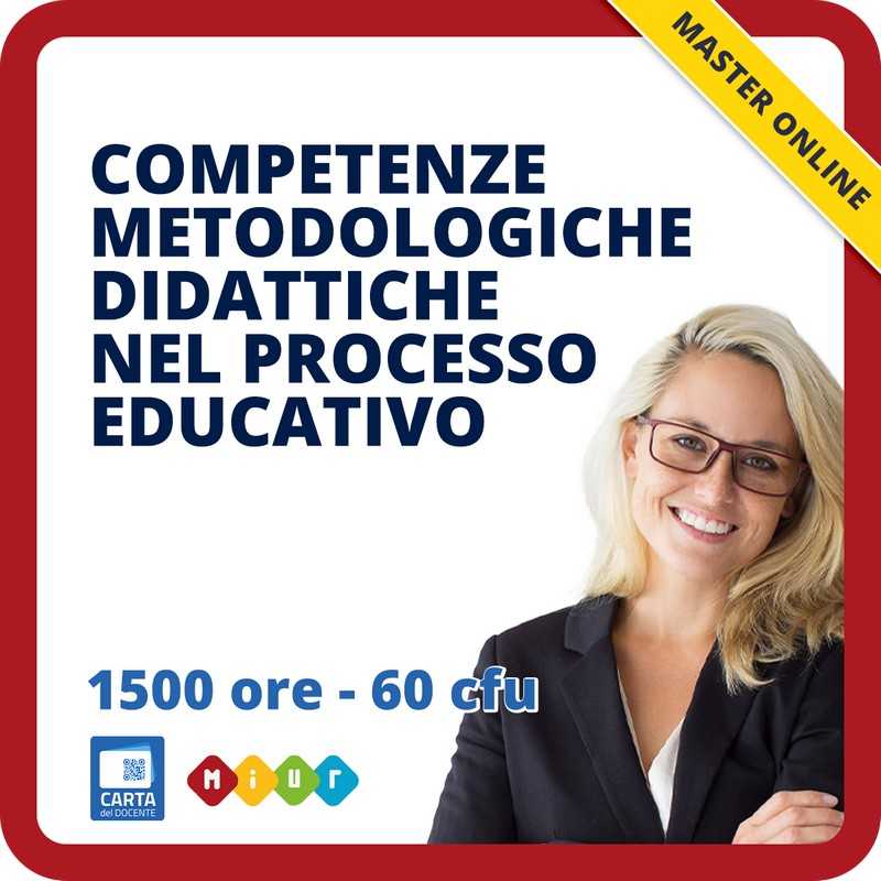 Competenze metodologiche didattiche nel processo educativo