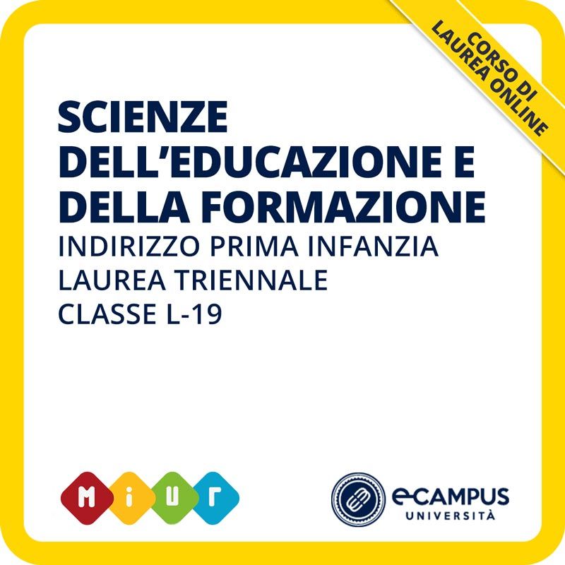 Laurea triennale L-19 Scienze dell'educazione e della formazione