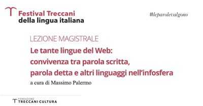 Le lingue del web e i linguaggi dell’infosfera
