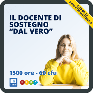 Corso di perfezionamento docente di sostegno