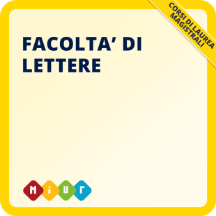 Facoltà di Lettere
