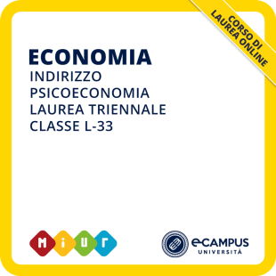 Laurea in psicoeconomia L-33