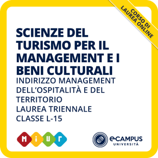 Laurea triennale in management dell'ospitalità e del territorio L-15