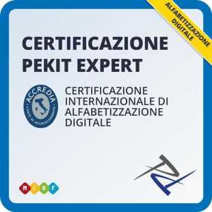 PEKIT Expert è Certificazione Internazionale di Alfabetizzazione Digitale