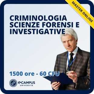Master in criminologia - Scienze forensi e investigative