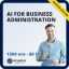 Master in AI for business administration