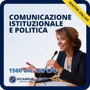 Master in comunicazione istituzionale e politica