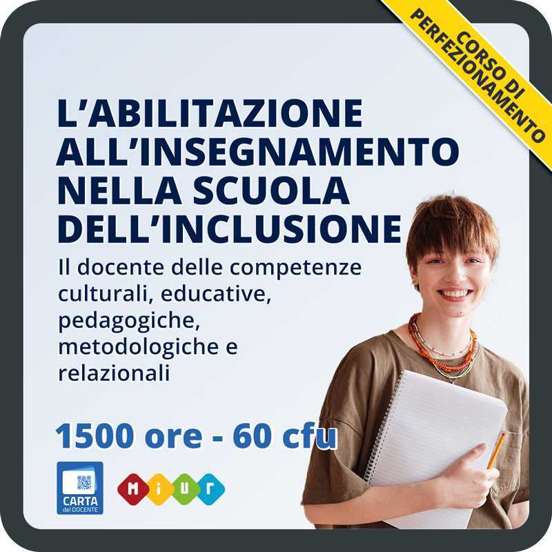 L'abilitazione all'insegnamento nella scuola dell'inclusione
