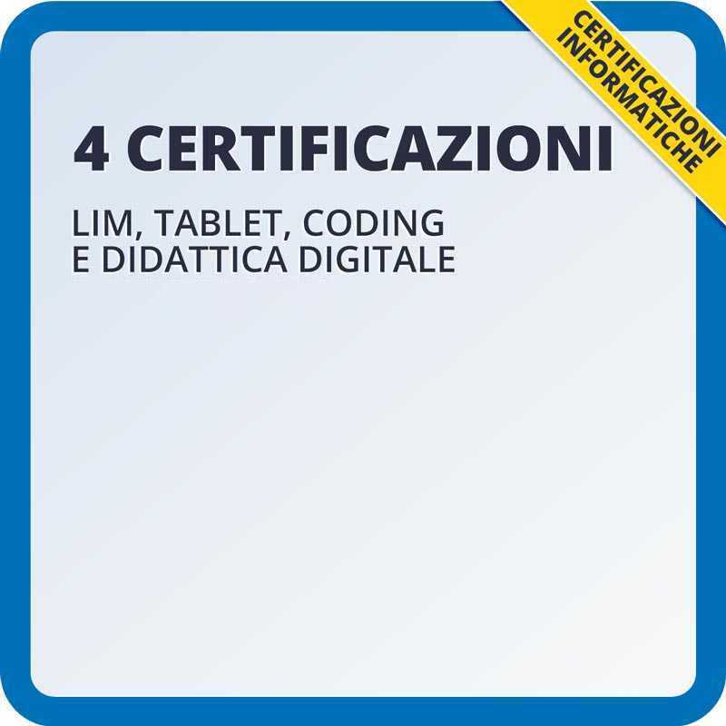 4 certificazioni informatiche