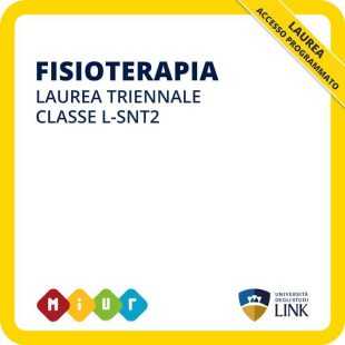 Laurea triennale in fisioterapia