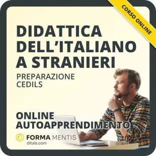 corso online di didattica dell'italiano a stranieri in autoapprendimento - preparazione Cedils