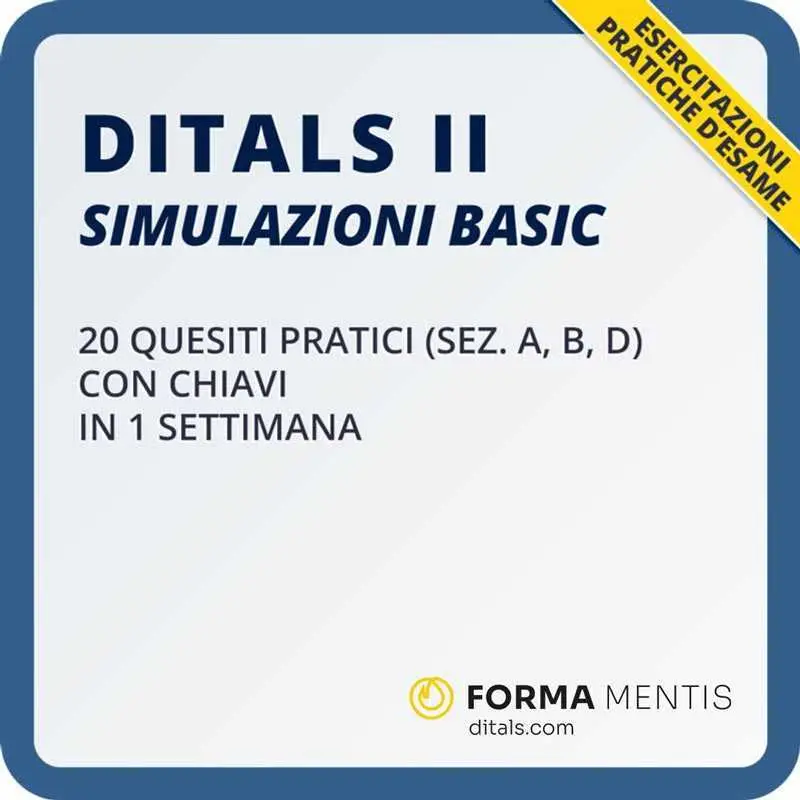 Simulazioni Ditals 2 basic