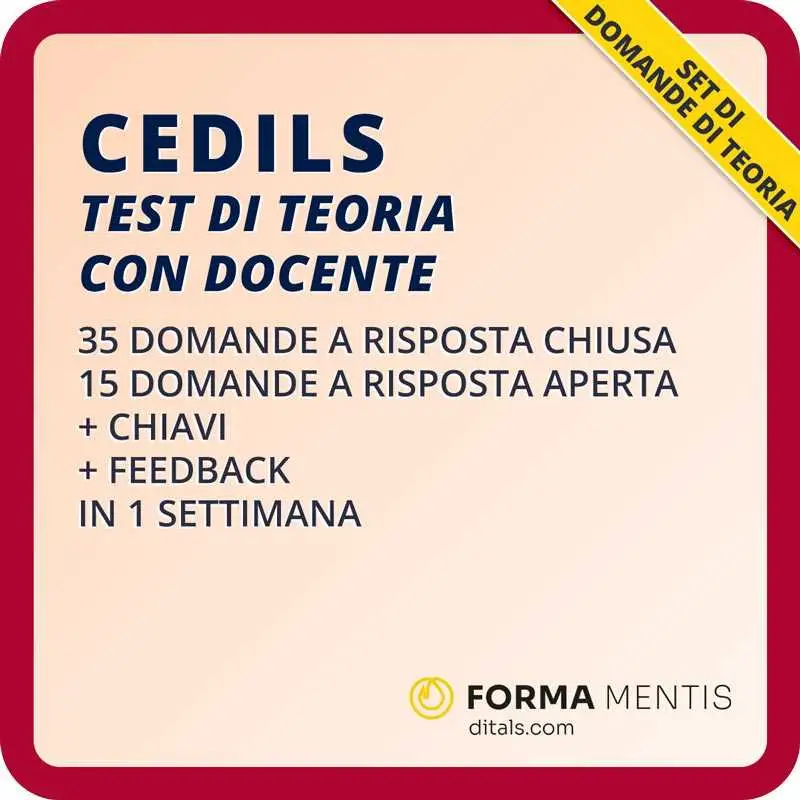 Esame Cedils - Domande su temi generali di glottodidattica