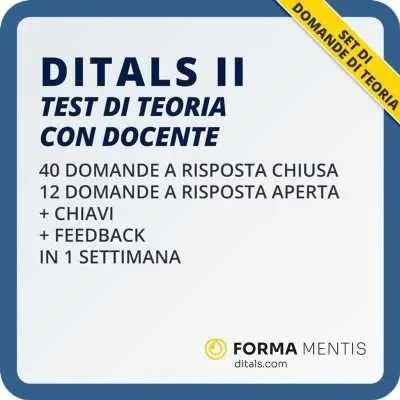 Test online Ditals II con docente