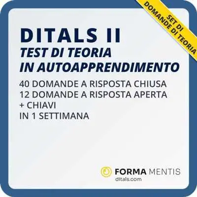 Test on-line Ditals II in autoapprendimento