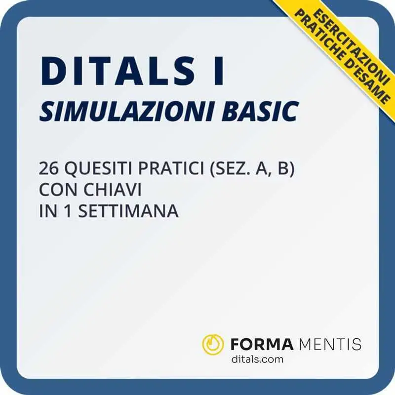 Simulazioni Ditals 1 basic