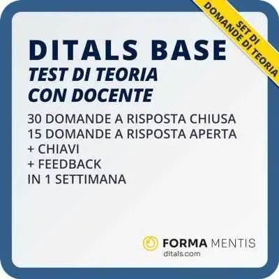 Test online Ditals BASE con docente