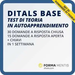 Test online ditals base in autoapprendimento