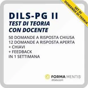 Test online Dils-PG II con docente