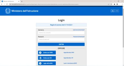1. Login in Piattaforma Concorsi e Procedure Selettive