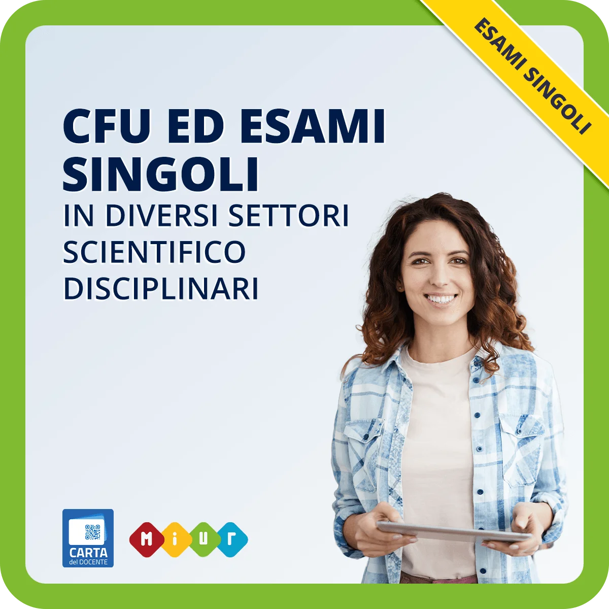 CFU in esami singoli universitari e altri settori scientifico disciplinari
