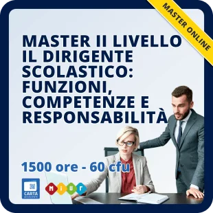master dirigente scolastico