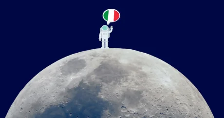 Italiano l2 sulla Luna. La seconda lingua più parlata sulla luna è la nostra