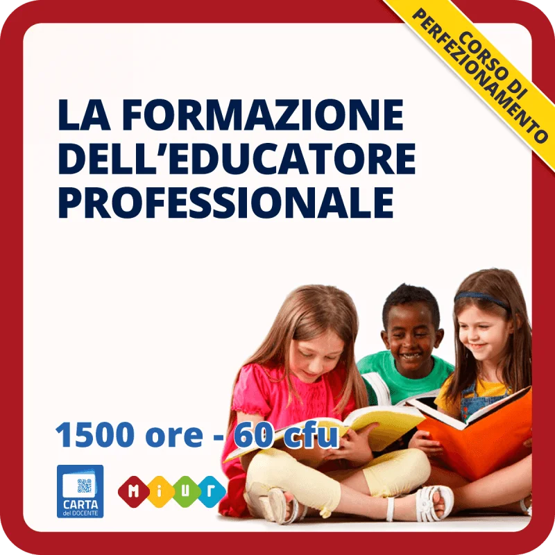 La formazione dell'educatore professionale