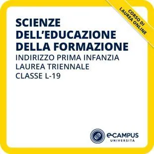 Laurea triennale in Scienze dell'educazione e della formazione indirizzo Scienze dell'educazione della prima infanzia