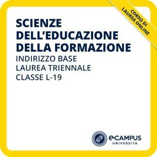 Laurea triennale in Scienze dell'educazione e della formazione indirizzo base