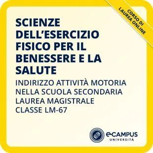 Laurea magistrale LM-67 indirizzo Attività motoria nella scuola secondaria